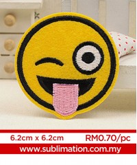 015 Embroidery Sticker